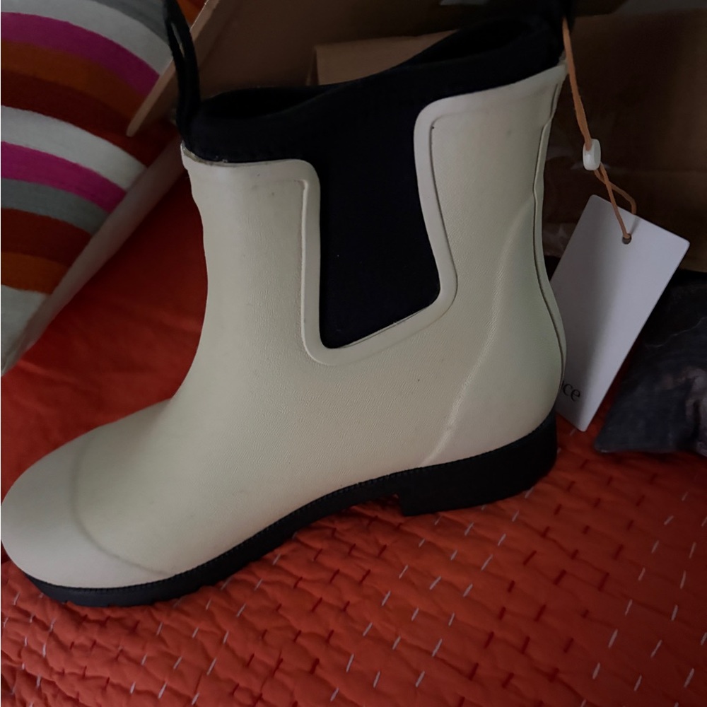 Quince Light Tan Ankle Waterproof Boots